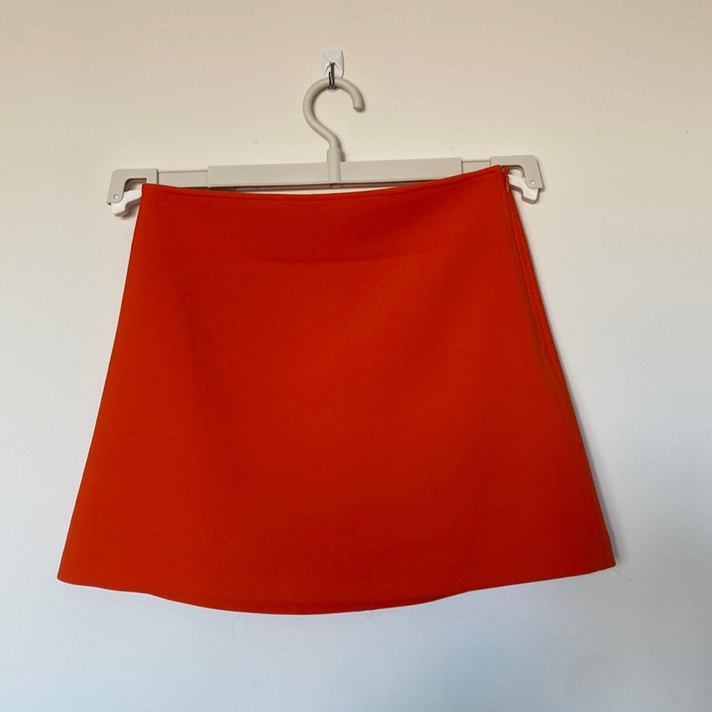 ZARA ORANGE SKIRT